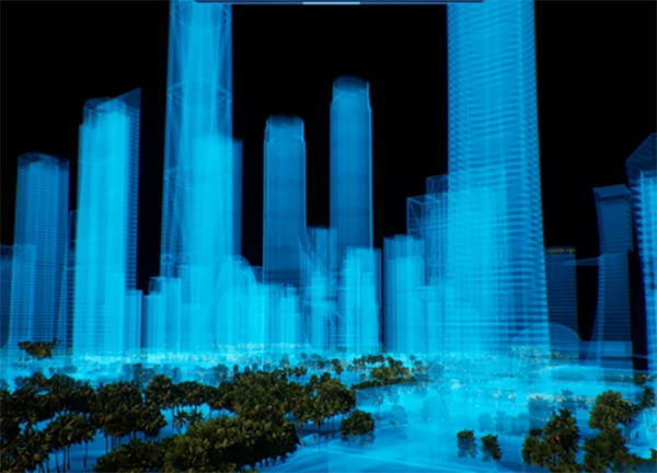 3D可视化下的智慧园区场景