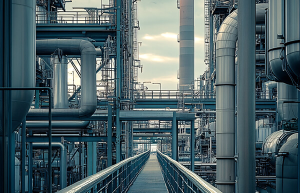 综合管廊的管道外观