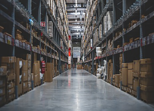 智慧仓储中的货架